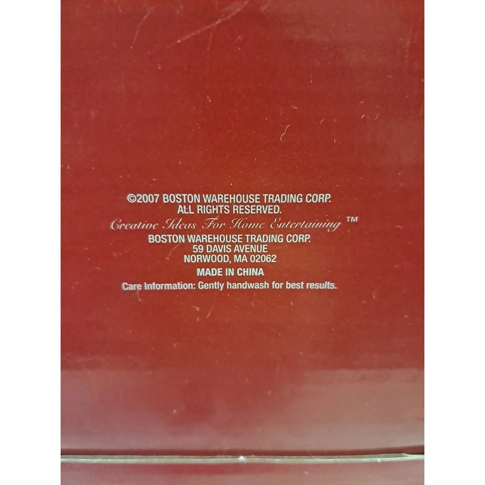Vntg Boston Warehouse Trading Corp 2007 Gingerbread House Christmas Cookie Jar